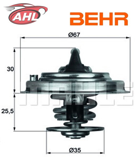 BEHR TX 30 87 D Thermostat pour AUDI VW SKODA JAGUAR