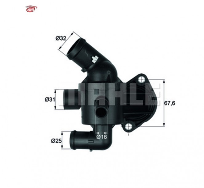 BEHR TI 15 92 Thermostat pour AUDI SEAT SKODA VAG VW
