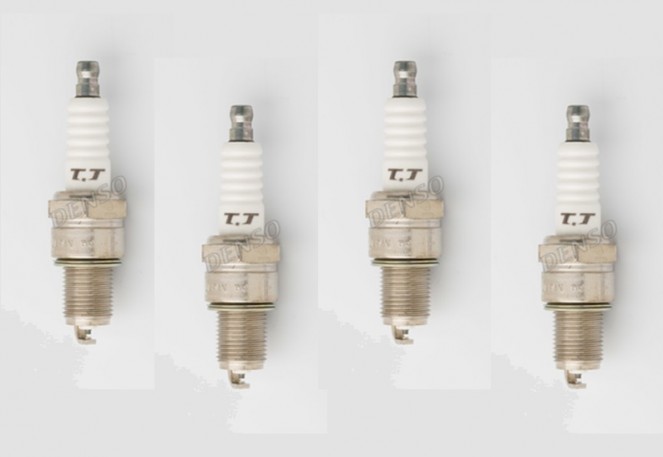 DENSO W22TT Bougie d’allumage x4 Fiat Alfa Romeo Porsche
