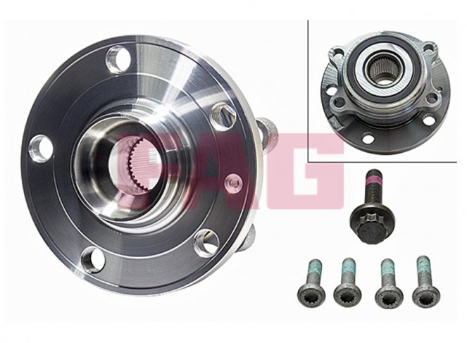 FAG 713 6106 10 Kit de roulements de roue pour Audi Seat Skoda VW