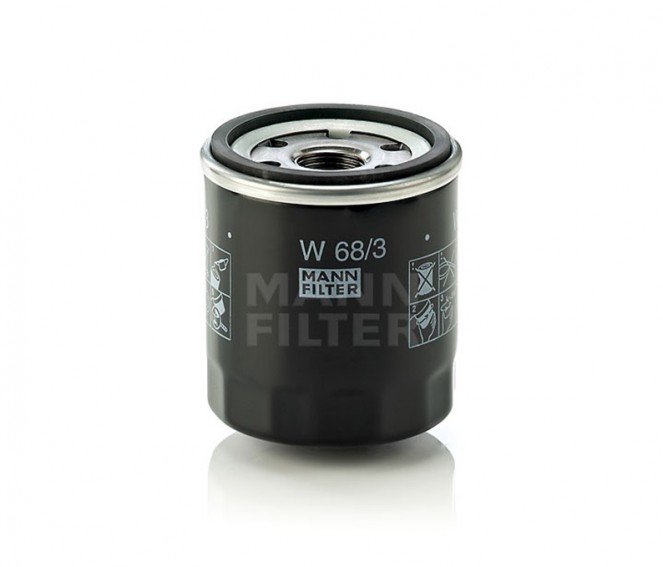 MANN W 68/3 Filtre à huile pour CITROËN PEUGEOT TOYOTA  FORD 