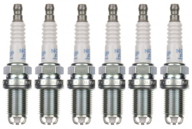 6x NGK 3584  Bougie d’allumage BKR6EKUB pour AUDI BENTLEY SKODA VW SEAT LAMBORGHINI  