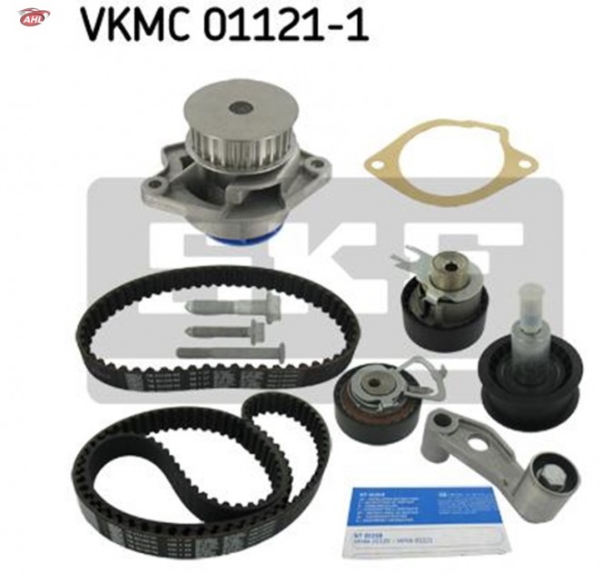 SKF VKMC 01121-1 Pompe à eau + kit de courroie de distribution pour VW Audi Seat SKODA 