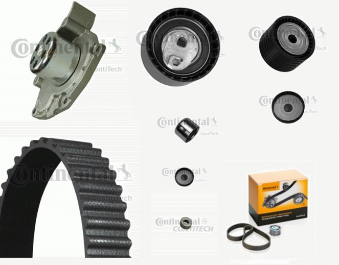 CONTITECH CT1130WP2 Pompe à eau + kit de courroie de distribution 