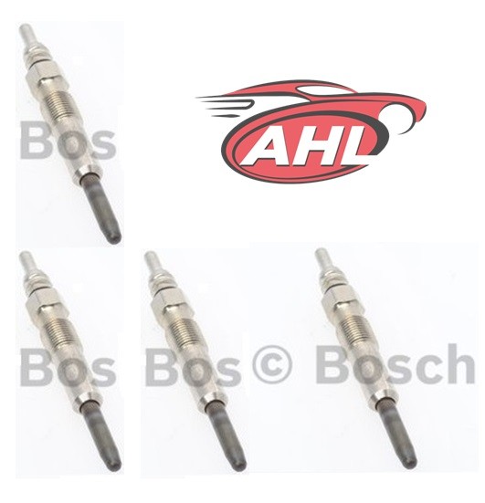 X4 BOSCH 0 250 202 022 Bougie de Préchauffage pour CITROËN PEUGEOT AUDI RENAULT SEAT