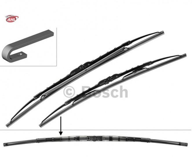 BOSCH 3 397 001 582 Essuie-glaces  582 S pour PORSCHE  