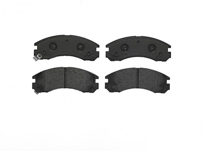 BREMBO P 54 017 Jeu de 4 plaquettes de frein pour CITROEN PEUGEOT MITSUBISHI