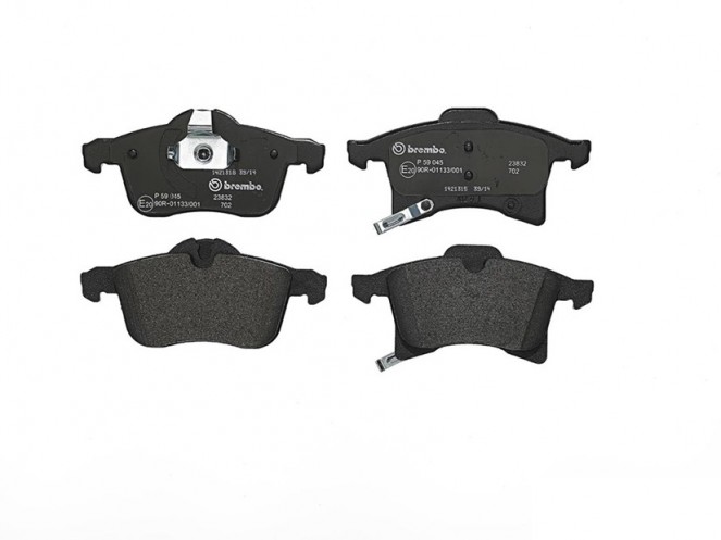 BREMBO P 59 045 Jeu de 4 plaquettes de frein pour OPEL GENERAL MOTORS