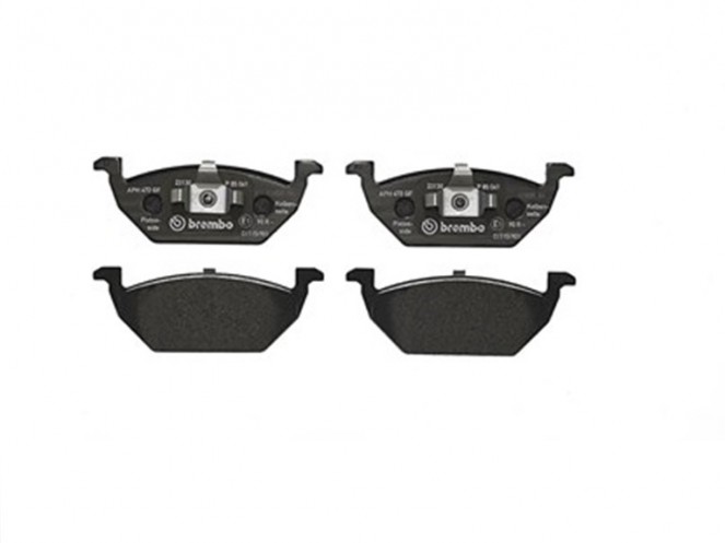 BREMBO P 85 041 Jeu de 4 plaquettes de frein pour  AUDI SEAT SKODA VW BREMBO P 85 041 Jeu de 4 plaquettes de frein pour  AUDI SEAT SKODA VW