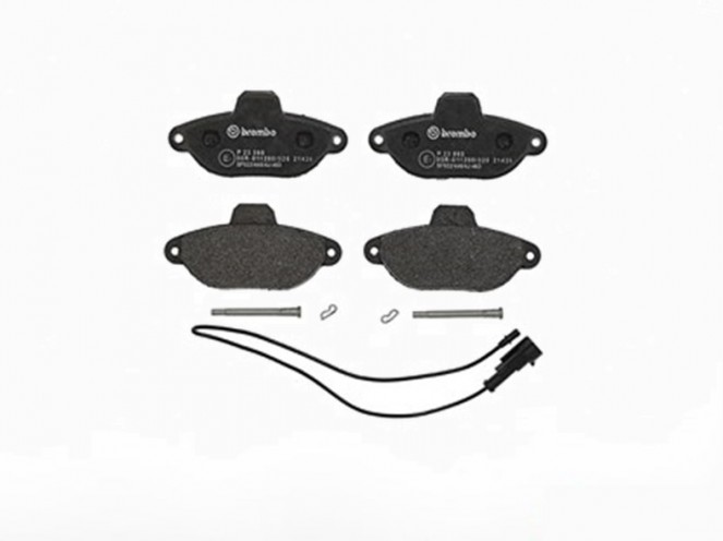 BREMBO P 23 060 JEU DE 4 PLAQUETTES DE FREIN POUR FIAT 