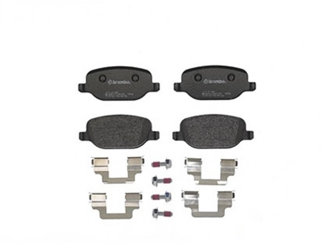 BREMBO P 24 075 JEU DE 4 PLAQUETTES DE FREIN ARRIÈRE POUR FORD