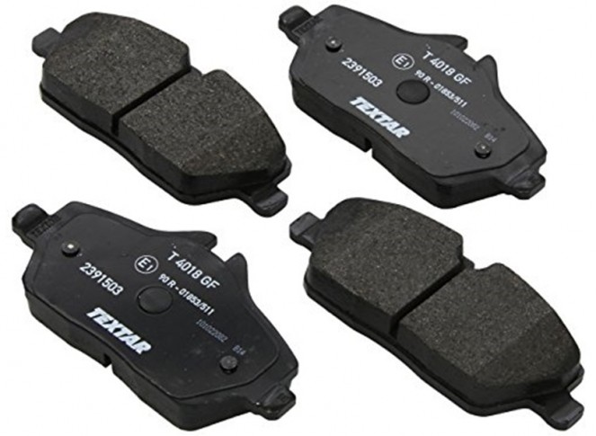 TEXTAR 2391503 Jeu de 4 plaquettes de frein pour BMW MINI