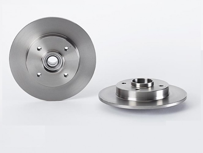 BREMBO 08.9512.27 Jeu de 2 disques de frein pour CITROËN PEUGEOT 