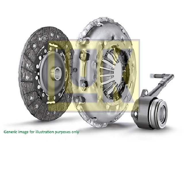 LUK 624 3408 33 Kit d'embrayage pour MERCEDES-BENZ  