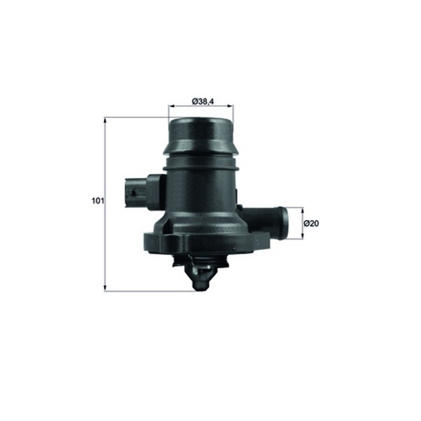BEHR TM 36 103 Thermostat d'eau (carlosta) pour OPEL CHEVROLET GMC