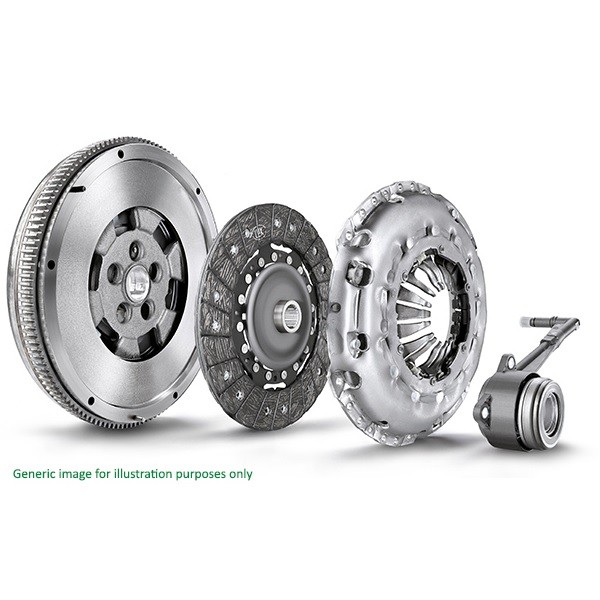 LUK 600 0299 00 Kit d'embrayage + Volant moteur pour AUDI SEAT SKODA VW 