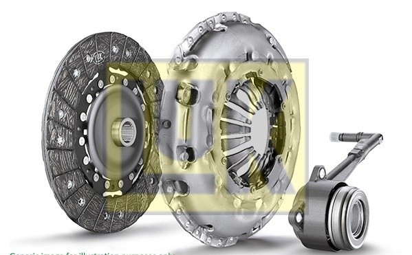 LUK 619 3063 33 Kit d'embrayage pour FORD MAZDA