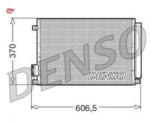 DENSO DCN09045 Condenseur, climatisation pour Fiat FORD