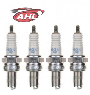 X4 NGK 6263 Bougie d’allumage CR9E pour GILERA SUZUKI HONDA KAWASAKI YAMAHA