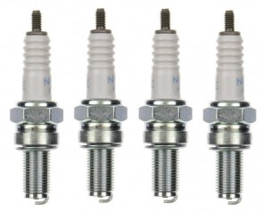NGK 1275 Bougie d’allumage X4 pour YAMAHA SUZUKI KAWASAKI HONDA APRILIA