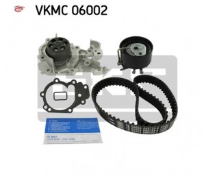 SKF VKMC 06002 Pompe à eau + kit de courroie de distribution pour Renault  Dacia Nissan