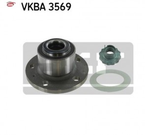 SKF VKBA 3569 Kit de roulements de roue pour AUDI SEAT SKODA VW