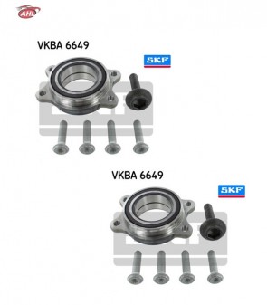 SKF VKBA 6649 Kit de roulements de roue par 2 pour AUDI PORSCHE 