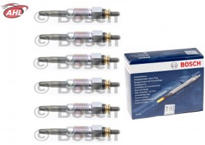 6X BOSCH 0 250 201 032 Bougie de Préchauffage pour CITROËN  AUDI PEUGEOT RENAULT VW 