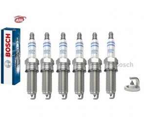 BOSCH 0 242 135 509 x6 Bougie d'allumage Mercedes-Benz E-Klasse S-Klasse