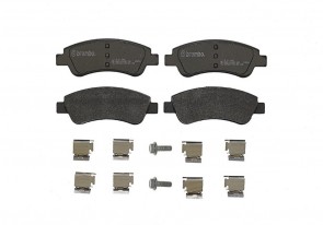 BREMBO P 61 066 Jeu de 4 plaquettes de frein pour CITROEN PEUGEOT
