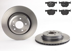 BREMBO 09.A270.11 + P 06 039 JEU DE 2 DISQUES DE FREIN + JEU DE 4 PLAQUETTES DE FREIN  POUR BMW