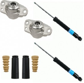 SACHS 310950 +802340 +900064 Jeu de 2 amortisseurs + Butée d'amortisseur + Kit poussière