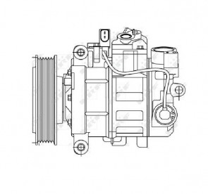 NRF B.V. 32512 Compresseur, climatisation  pour AUDI 