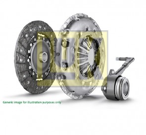 LUK 624 3408 33 Kit d'embrayage pour MERCEDES-BENZ  