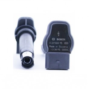 BOSCH 0 221 604 115 Bobine d'allumage pour  AUDI SEAT SKODA VW 