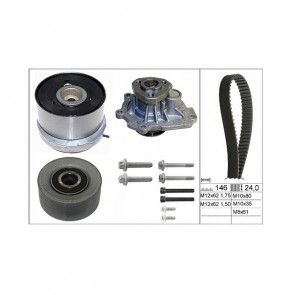 INA 530 0724 30 Pompe à eau + kit de courroie de distribution