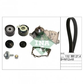 INA 530 0640 30 Pompe à eau + kit de courroie de distribution  pour RENAULT DACIA  NISSAN