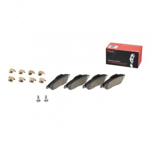 BREMBO P 61 101 Jeu de 4 plaquettes de frein pour PEUGEOT CITROËN