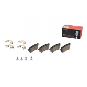 BREMBO P 85 100 Jeu de 4 plaquettes de frein pour AUDI FIAT SEAT VW SKODA