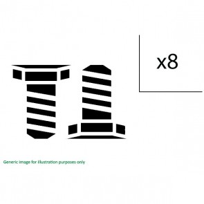 LUK 411 0133 11 Visserie, volant moteur 